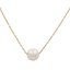 Gargantilla oro 18k con perla cultivada